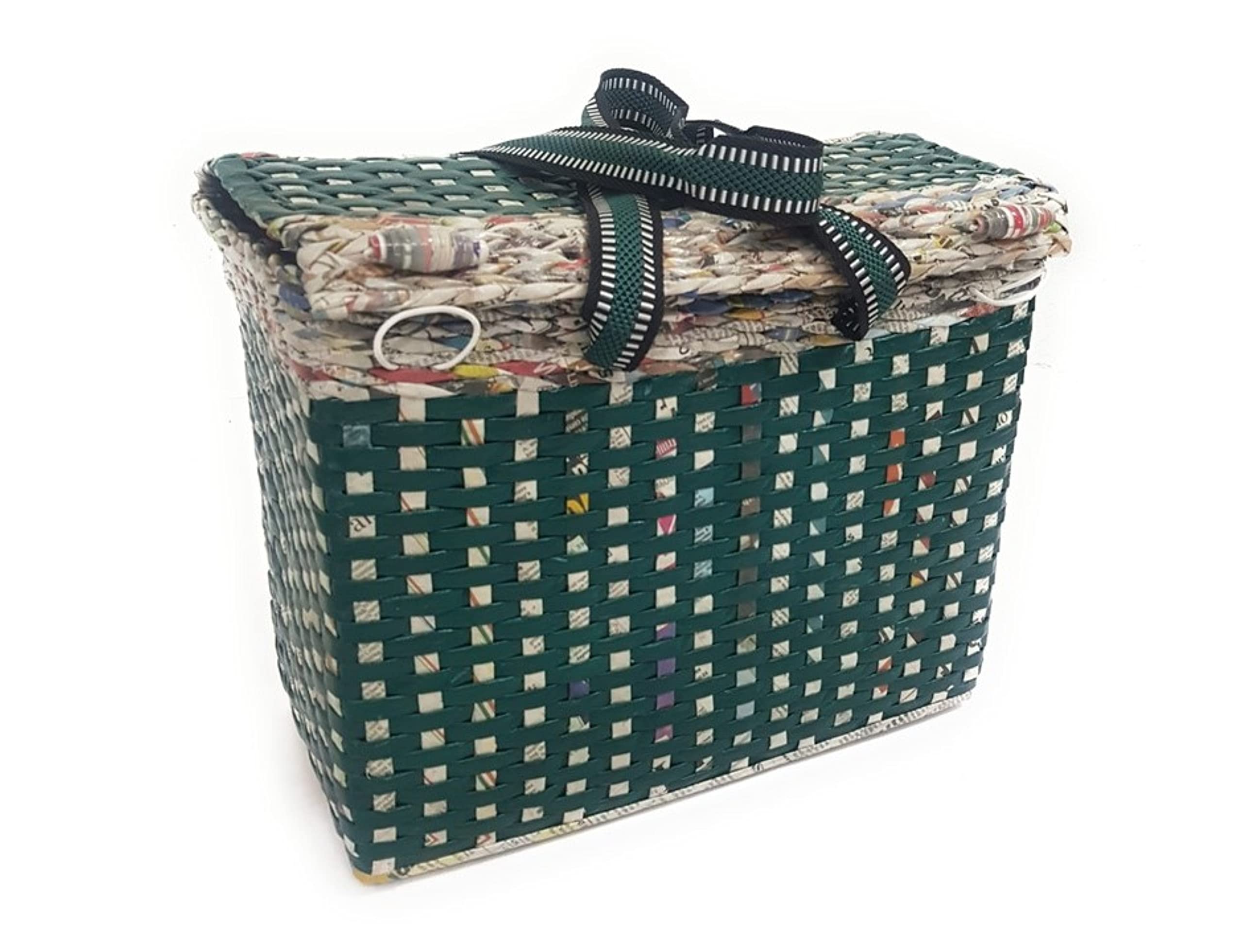 Sonas Creation Paperus, Large Lunch Bag with Lid, Picnic Basket